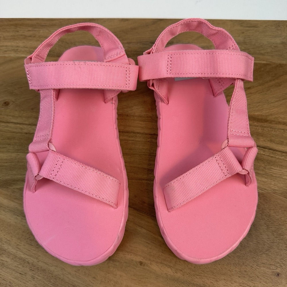 New Big Kids Dolce Vita‎ Zaidey Platform Pink Sandals Size 2 Y